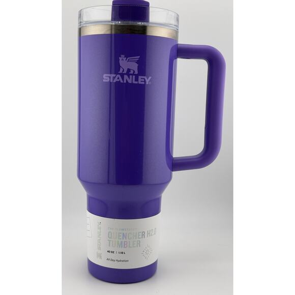 BRAND NEW Stanley 40 oz. Quencher H2.0 FlowState Tumbler; DAHLIA SHIMMER - Picture 1 of 5